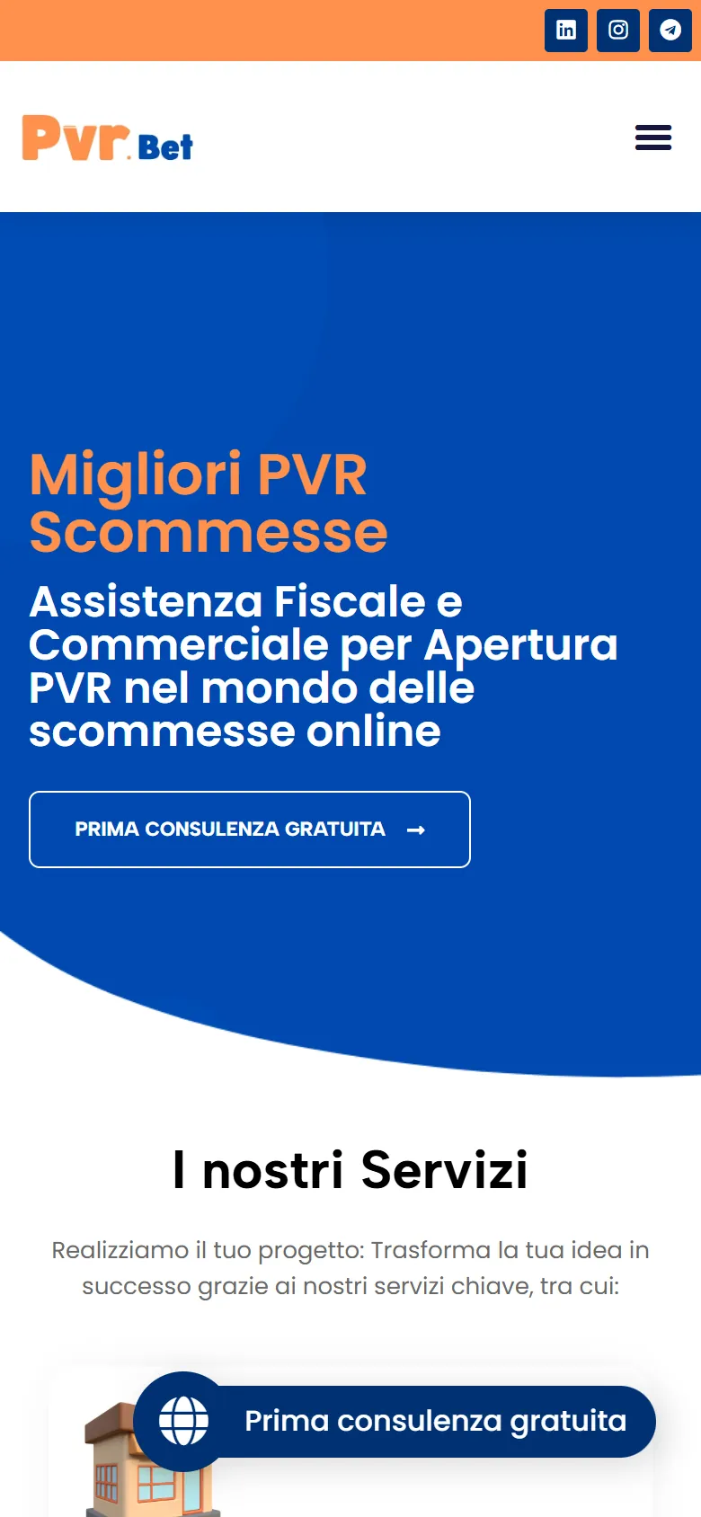 Prima schermata di pvr.bet su telefono, catturata dal vivo