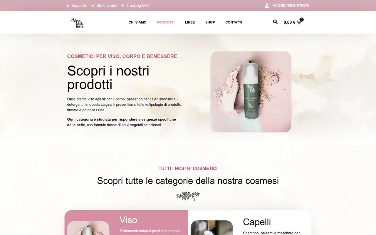 Prodotti — Alpe della Luna
