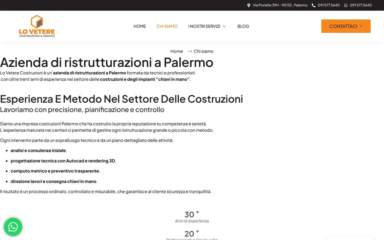 Azienda Ristrutturazioni A Palermo — Lo Vetere Costruzioni